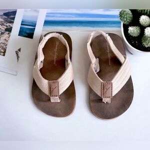 Tommy Bahama Boys Flip Flops 6-7 Toddler NWOT